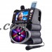 Karaoke USA GF846 Bluetooth Karaoke Machine with Synchronized LEDs   565368906